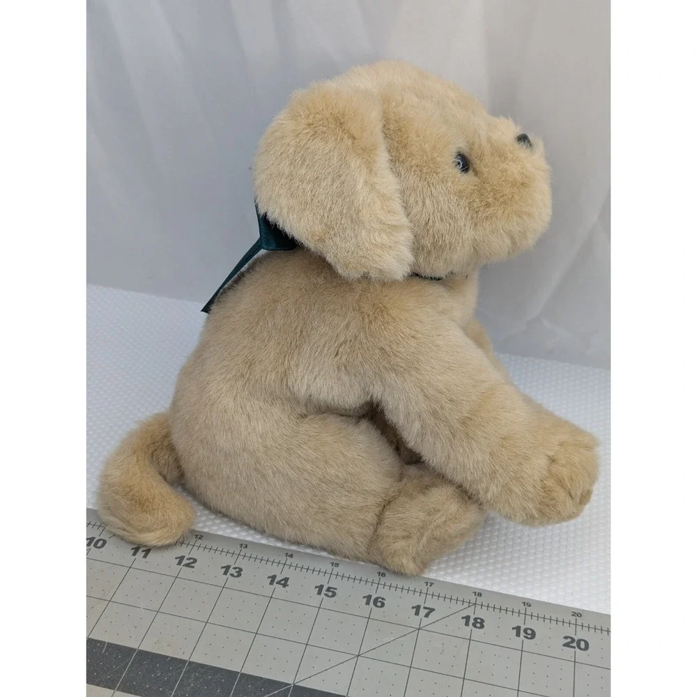 Bearington Tan Dog Plush 10 Inch Stuffed Animal Toy‎